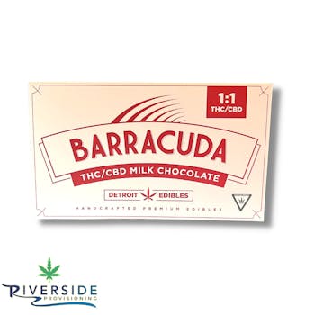 Barracuda | Milk Chocolate 1:1 Bar | 100mg